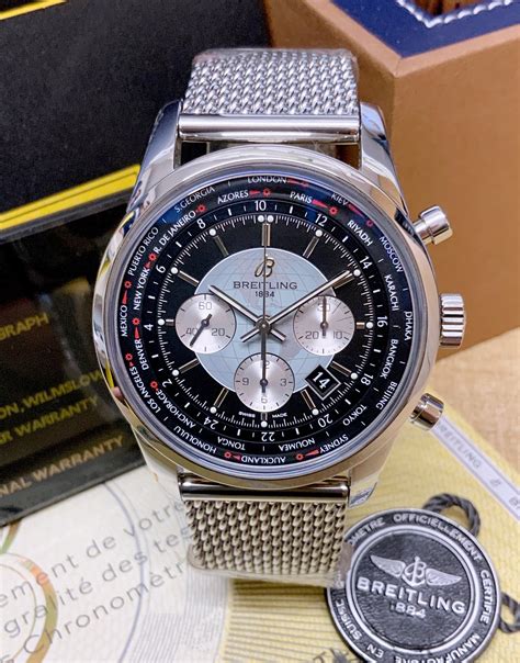 breitling transocean chronograph unitime|Breitling Transocean chronograph edition.